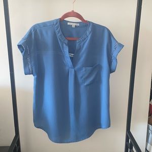 Blue blouse